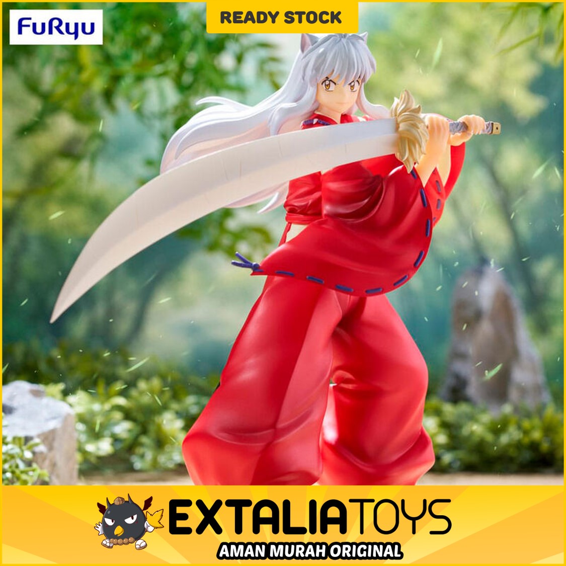FURYU TRIO TRY IT FIGURE INUYASHA - INUYASHA FURYU TRIO TRY IT FIGURE INUYASHA - INUYASHA